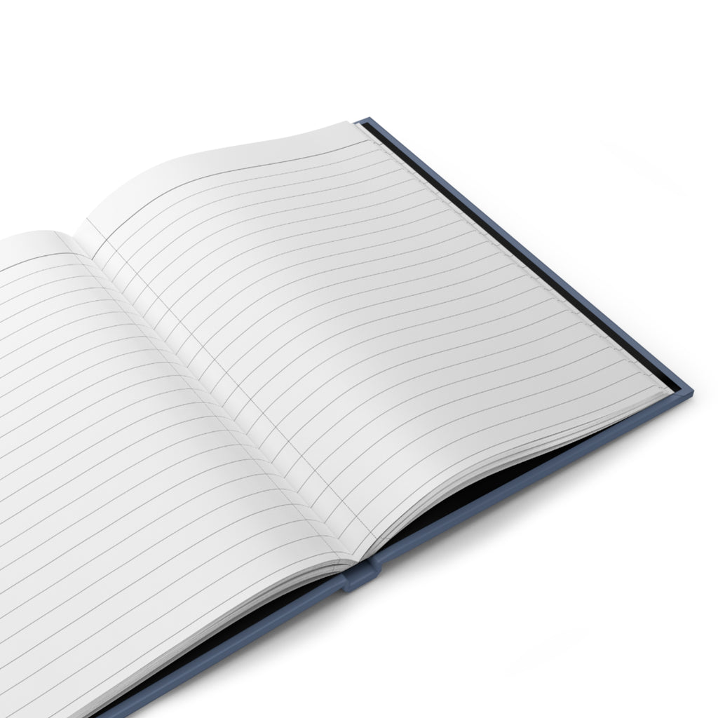 Hardcover Journal — "The Remnant: Few Are Chosen" Matte Blue