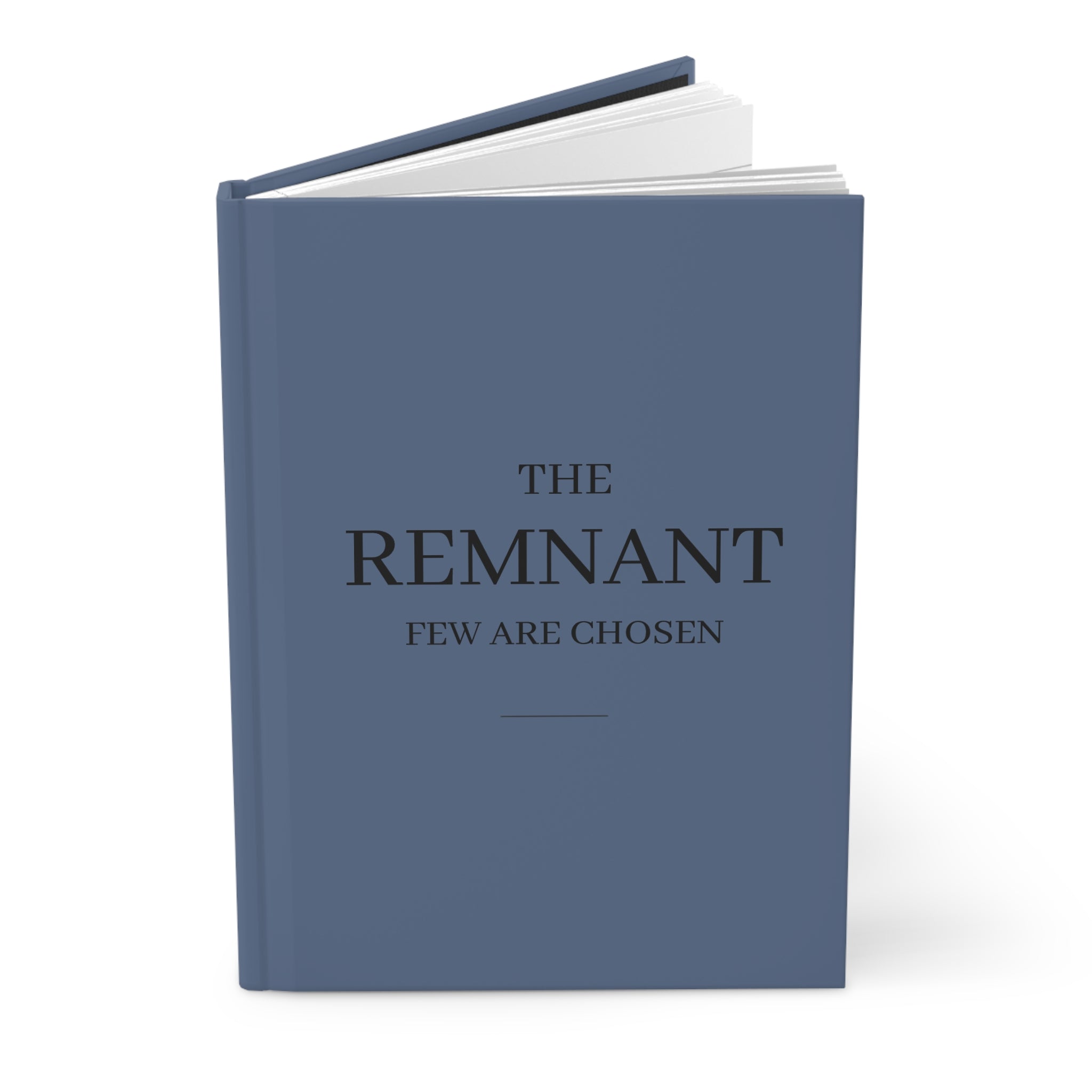 Hardcover Journal — "The Remnant: Few Are Chosen" Matte Blue